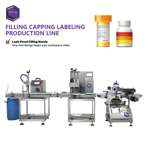 Máquina Tapadora Rotativa Automática SWIFT FILL, Línea Integrada <span class=keywords><strong>de</strong></span> Llenado, Tapado y Etiquetado <span class=keywords><strong>de</strong></span> Sobremesa para Pequeñas Empresas, Viales <span class=keywords><strong>de</strong></span> Vidrio - Product Image 6