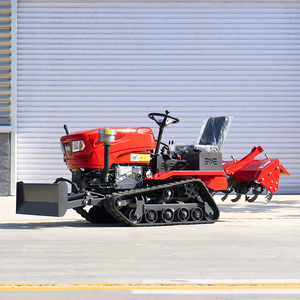 Mini Tractor Agrícola con Orugas, Rotocultor de 35-100 HP con Dispositivo de Excavación - Product Image 3