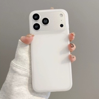 Coque de téléphone en silicone TPU mat pour iPhone 18, compatible avec iPhone 17 Air, 17e, 16 Pro Max, 15, 14 Plus, 13, 12 Mini, pour femmes