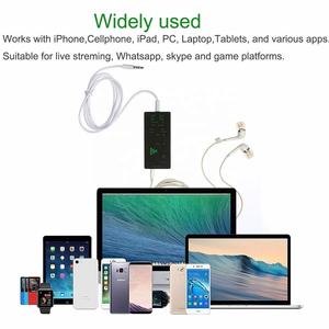 Nouveau design <span class=keywords><strong>2020</strong></span> : Amplificateur de microphone multi-voix pour téléphone, ordinateur portable, <span class=keywords><strong>PS4</strong></span> et <span class=keywords><strong>jeux</strong></span> vidéo pour enfants - Product Image 5