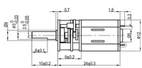 Moteur à engrenages DC N20 3V 12V, micro-moteur à engrenages pour tournevis électrique, pistolet à colle, petit moteur réducteur DC