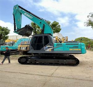 Excavadora de cadenas Kobelco SK200 Midi con motor eficiente, excavadora midi en oferta, usada, modelos SK210, SK250, SK260, SK330, etc. - Product Image 1