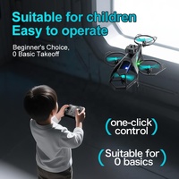 Mini drone 4DRC V35 avec évitement d'obstacles, quadricoptère pour garçons, enfants, débutants, vol stable en intérieur, cadeau