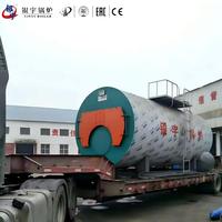Chaudière à vapeur à tubes de circulation naturelle basse pression YINYU série WNS de 1 à 20 tonnes, à économie d'énergie, pour mazout léger/lourd ou gaz