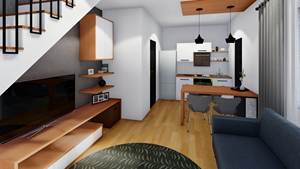 Günstige Vorgefertigte Villa mit <span class=keywords><strong>2</strong></span> Schlafzimmern, 40ft, Luxuriöses Modernes Kleines Containerhaus - Product Image 5