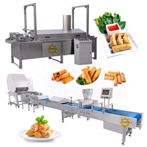 Máquina Automática Industrial para Hacer Rollitos de Primavera, Línea de Producción de Rollitos de Primavera Rellenos - Product Image 4