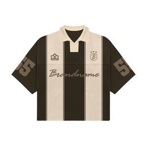 Camiseta de Fútbol Americano Vintage de Diseño Original Personalizado de Tontons, Diseño de Bordado con Logotipo, Camiseta Deportiva Corta de Malla - Product Image 3