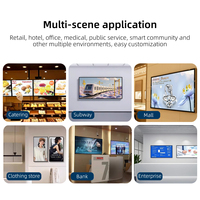 Affichage numérique Écran tactile LCD 75 85 pouces HD Commercial Interactif Requête d'informations Prise en charge capacitif/infrarouge