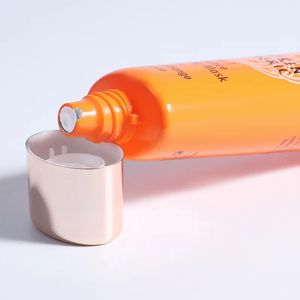 Tube de compression de tube souple de buse longue ovale <span class=keywords><strong>pour</strong></span> <span class=keywords><strong>l</strong></span>'emballage en plastique de soin d'été emballage de crème <span class=keywords><strong>BB</strong></span> - Product Image 2