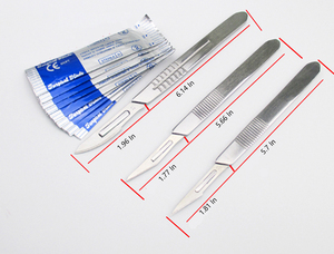 Prix de gros 10R Instruments médicaux jetables Lame chirurgicale en acier au carbone bon marché Source d'alimentation manuelle pour <span class=keywords><strong>clinique</strong></span> hospitalière - Product Image 4