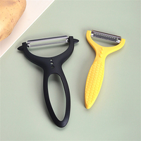 Hete Aanbieding Hoge Kwaliteit 2-in-1 Roestvrijstalen Aardappel- en Fruit Schilmes, Schilmesje, Zester, Handmatig Gebruik, Keukenhulp