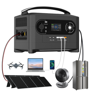 Générateur solaire haute capacité, batterie à charge rapide, station d'alimentation portable 700W pour l'extérieur, station d'alimentation 700W - Product Image 1