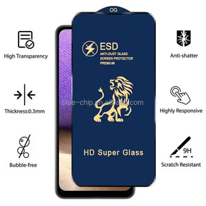 0.3mm HD rõ ràng phim bảo vệ điện thoại di động được thiết kế ESD OG Tempered Glass chống tĩnh điện bảo vệ màn hình cho iPhone 15 cộng với 16 Pro Max - Product Image 2