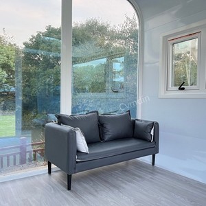 Maison modulaire sur structure en acier, design moderne, pour hôtels et camps - Product Image 1