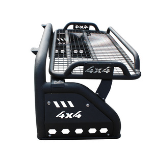 Barra Antivuelco Deportiva Universal de Acero para Camioneta 4x4 con Canasta Portaequipajes en el Techo, Compatible con Toyota Hilux Vigo Revo Tacoma Tundra 2015-2021 - Product Image 5