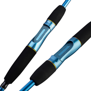 Set Combo <span class=keywords><strong>Canna</strong></span> da Pesca e Mulinello da <span class=keywords><strong>Spinning</strong></span> in Fibra di Vetro <span class=keywords><strong>per</strong></span> Acqua Dolce da 1,8 m e 2,1 m con Kit di 23 Esche - Product Image 5