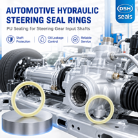 Maßgefertigter PU-Hydraulikdichtungsring für Kolbenstangen in Automobil-Lenkpumpenventilen und -Stellantrieben