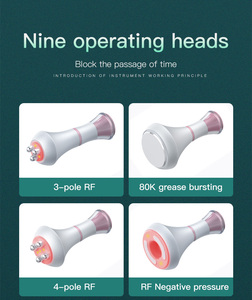 Appareil multifonctionnel 9-en-1 de <span class=keywords><strong>lipocavitation</strong></span> et de massage sous vide pour le cou et les épaules, raffermissant la peau, pour le visage et le corps - Product Image 4