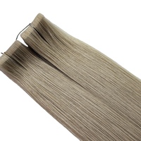 Ruban de tressage invisible pour cheveux, extensions de cheveux humains de qualité supérieure, extensions à ruban injecté, cheveux humains