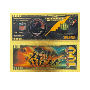Nouvelles plaques d'or de football américain 2026 plaquées or 24 carats pour collection - Product Image 3