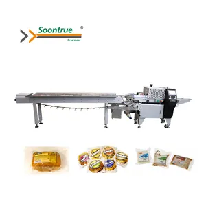 Soontrue SZ3000 automatic horizontal packaging machine for bread toast/sandwiches