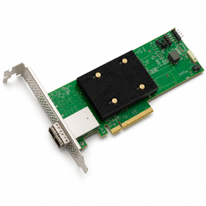 อะแดปเตอร์จัดเก็บข้อมูลแบบ Tri-Mode 12Gbps PCIe 4.0 Gen4 รุ่นใหม่ 9500-8E 8 พอร์ตภายนอก SAS SATA NVMe สำหรับเซิร์ฟเวอร์ Host Bus Adapter - Product Image 2