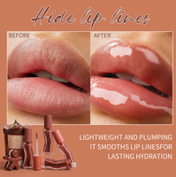 Huile à lèvres liquide vegan waterproof longue tenue effet repulpant marque privée