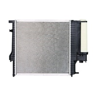Radiateur de voiture pièces radiateur réservoir Aluminium radiateur pour BMW 318i 323i 325i 328i E30 E34 E36 17101715319 17111728905 17111719263