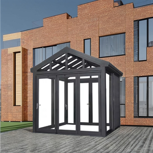 من المصنع مباشرة غرفة شمس معزولة كبيرة مع إطار من سبائك الألومنيوم وصب سقف مضلع للشقق - Product Image 3