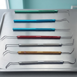 SUNTOOLS/STIPL Model 225C High Quality <b>Iron</b> Wax Carvers/Probes Set of <b>7</b> Jewelry Making Tool - Product Image 4