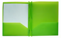 Dossier à 2 pochettes format Lettre de haute qualité avec 3 anneaux pour l'école et le bureau, logo personnalisé, vente en gros