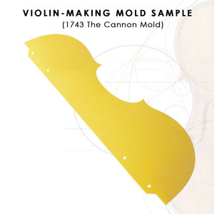 Cremona <span class=keywords><strong>Guarneri</strong></span> 1743 modello di stampo per violino campione 4/4 strumenti Volin liutai bordo in resina epossidica - Product Image 3
