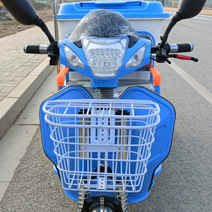 Véhicule de nettoyage électrique à trois roues, véhicule de transport et de stockage des déchets pour propriétés résidentielles, véhicule de collecte des déchets - Product Image 6