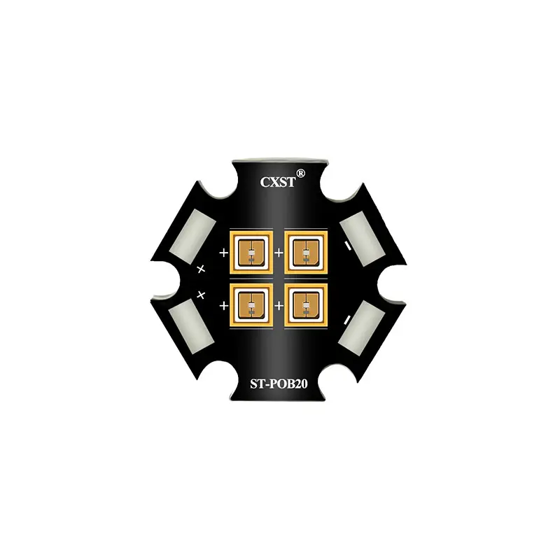 UVC LED Lamp Beads 265nm 285nm LED Chip Module Light 2W 4W Deep Ultraviolet Lights for UV Disinfection Equipment