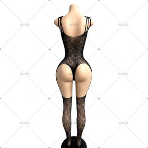 ELITES Wholesale Customize High Quality New Style Arrivals <strong>Fishnet</strong> Rhinestone Stripper <strong>Outfit</strong> - Product Image 2