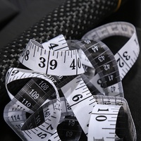 Ruban à mesurer souple double échelle sur mesure OEM avec logo d'usine pour mesures corporelles