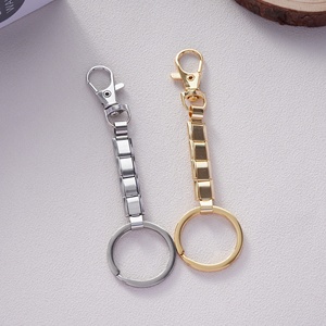 New Trendy Italian Bracelet Charms <b>Key</b> <b>Ring</b> Waterproof Stainless Steel Diy <b>Silver</b> Rose Gold Italian Charm <b>Key</b> Chain - Product Image 6