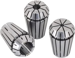 Juego de Pinzas de Resorte Zhong Hua Jiang Er25, 3 Piezas de Alta Precisión de 1/2", 1/4" y 1/8" para Máquina de Fresado y Grabado CNC - Product Image 4