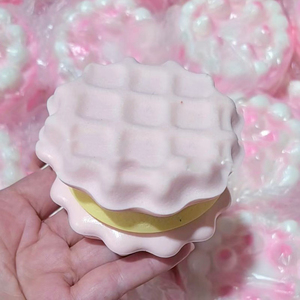 Super Soft Waffle-Layered <b>Biscuit</b> PU Slow Rebound Squishy Toy-Sticky Stress Relief <b>Gift</b> for Kids Adults Decompression PU Toy - Product Image 2