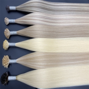 Estensioni di Capelli Umani Vergini Europei 100% Naturali, Pronte per la Spedizione, Doppio Filamento, Cuticola Intatta, Estensioni I-tip - Product Image 5