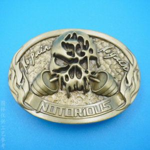 Hebilla de Cinturón de Cobre 3D Personalizada para Hombre, Hebilla con Patrón de Dibujos Animados, para Uso en el Trabajo - Product Image 1