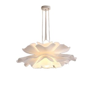 Floral Pendant <b>Light</b> Led E27 White Round <b>Chandelier</b> For Dining Table Lighting - Product Image 4