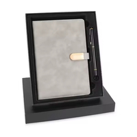 Coffret de cadeaux d'affaires de luxe best-seller Cahier A5 avec stylo Fournitures de bureau pour le festival Coffret cadeau