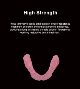 Résine 3D <span class=keywords><strong>dentaire</strong></span> haute performance pour prothèses dentaires | IFUN 3166 Matériau de base biocompatible pour l'impression 3D LCD/DLP - Product Image 4