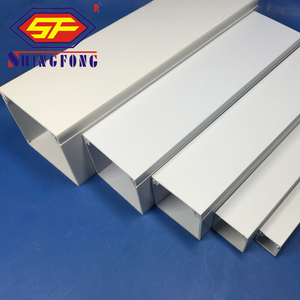 75x75mm TRẮNG PVC TRUNKING Với Băng Hoặc Sticker - Product Image 5
