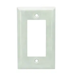 Stainless steel 1 gang blank wall plate metal wall plate one gang decora metal wall plate