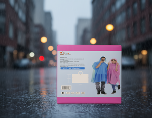 Impermeabile in PE con Cappuccio per Adulti, Monouso, per Viaggi all'Aperto, Escursionismo e Uso Casual - Product Image 2