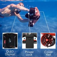 Scooter Subacuático Sublue Navbow Plus con Doble Motor, 3 Velocidades, 60 Minutos de Autonomía, 131 pies de Alcance, Soporte para Cámara, para Snorkel y Piscina