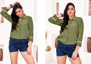 Most Selling Designer Western Ladies <b>Shirt</b> for Ladies Office and Casual Wear Dresses Available at Affordable Price - Product Image 6