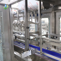 Machine automatique de lavage, remplissage et bouchage de bouteilles, machines de remplissage d'eau de 5 L, remplisseuse de bouteilles d'eau de 10 litres